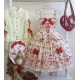 Antique Doll Strawberry Cake Bouquet Blouse JSK and OP(Reservation/3 Colours/Full Payment Without Shipping)